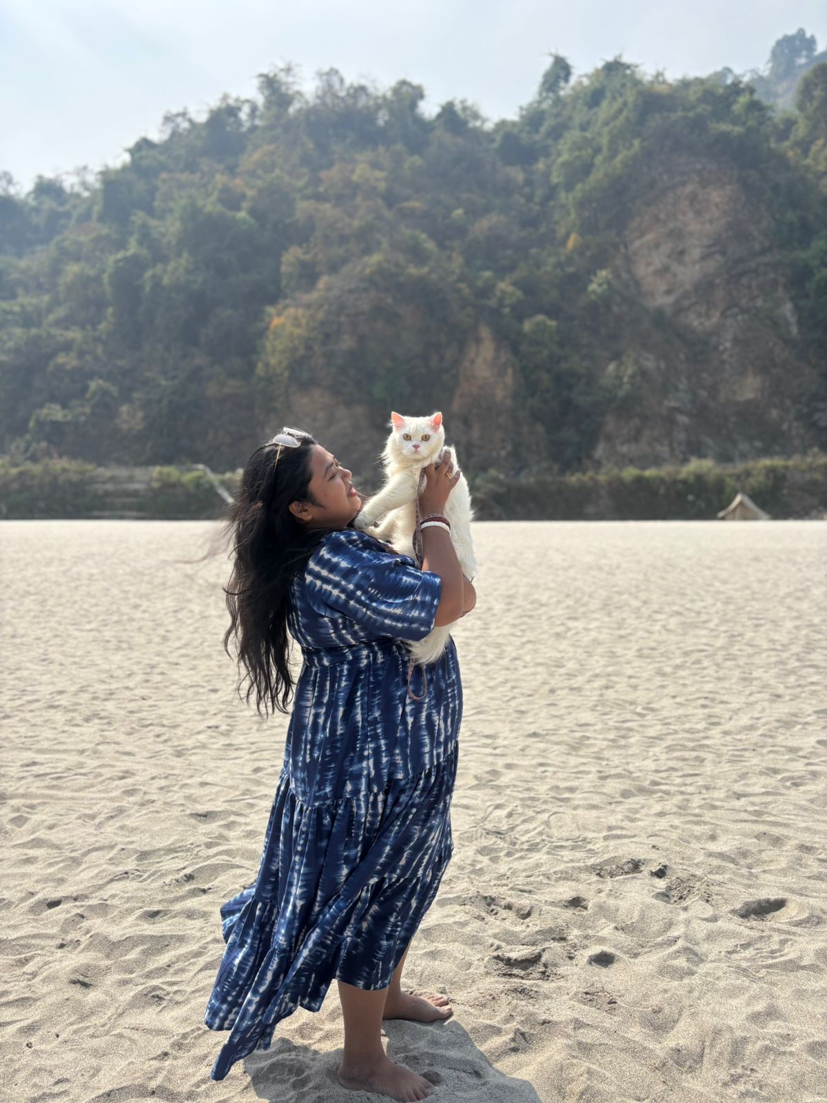 Priyanka Sarkar cat boarding in New Delhi